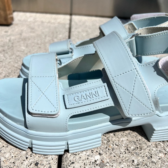 GANNI rubber sole sandles - Picture 2 of 6